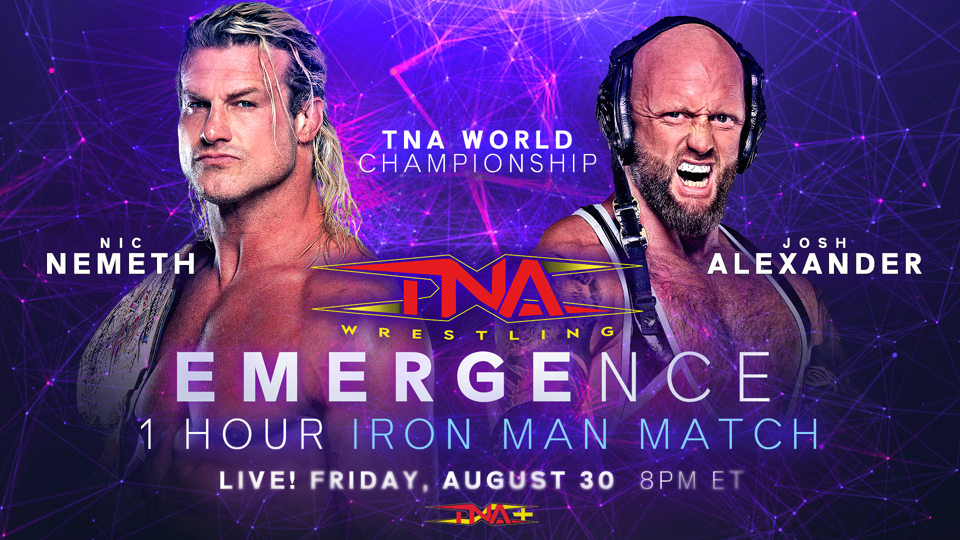 Alexander vs. Nemeth 1 Hour Iron Man Match Set for Emergence – TNA Wrestling