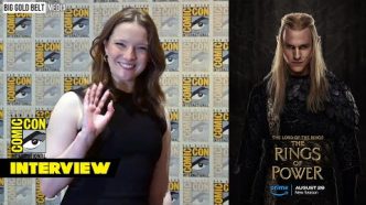 Morfydd Clark Interview "Galadriel" | The Lord of the Rings: The Rings of Power Season 2 | SDCC