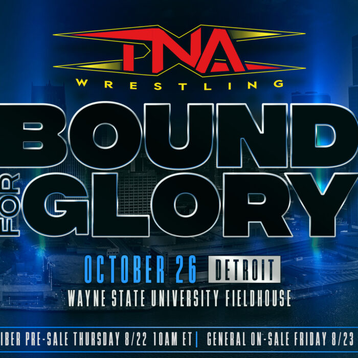 TNA Bound For Glory Is Coming to Detroit on Saturday, October 26 – TNA Wrestling