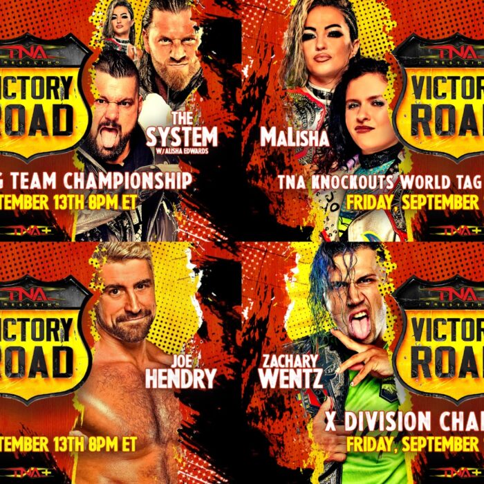 Hendry vs. Alexander, Wentz vs. Bailey & More Announced for Victory Road – TNA Wrestling