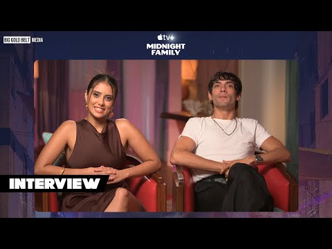 Renata Vaca & Diego Calva Interview | Apple TV+ “Midnight Family”