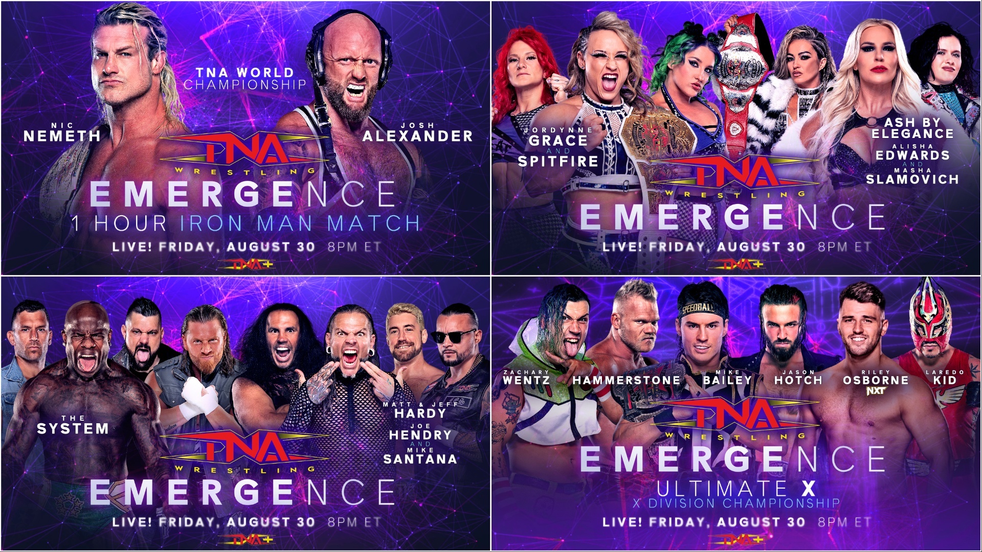 TNA Emergence 2024 Full Preview – TNA Wrestling