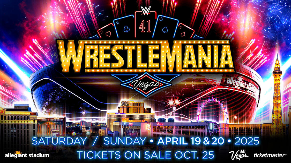 WrestleMania 41 tickets available Friday, October 25