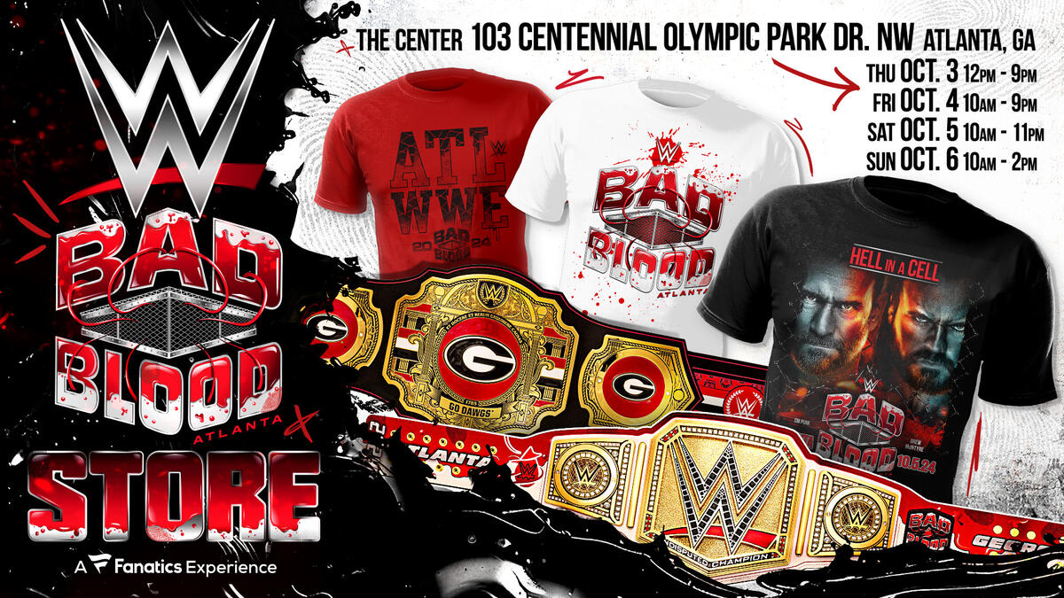 WWE Bad Blood Store comes to Atlanta with special Superstar Meet & Greets