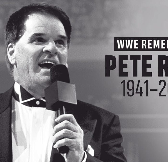 WWE Hall of Famer Pete Rose passes away