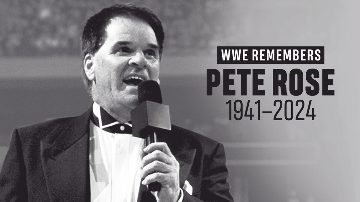 WWE Hall of Famer Pete Rose passes away