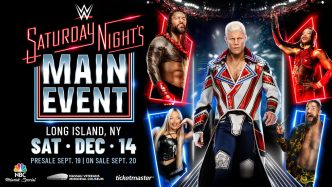 WWE's iconic Saturday Night Main Event returns to NBC on December 14 in primetime