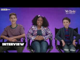 Alkaio Thiele, Taylor Cora & Max Matenko Interview | Disney's “Wizards Beyond Waverly Place"