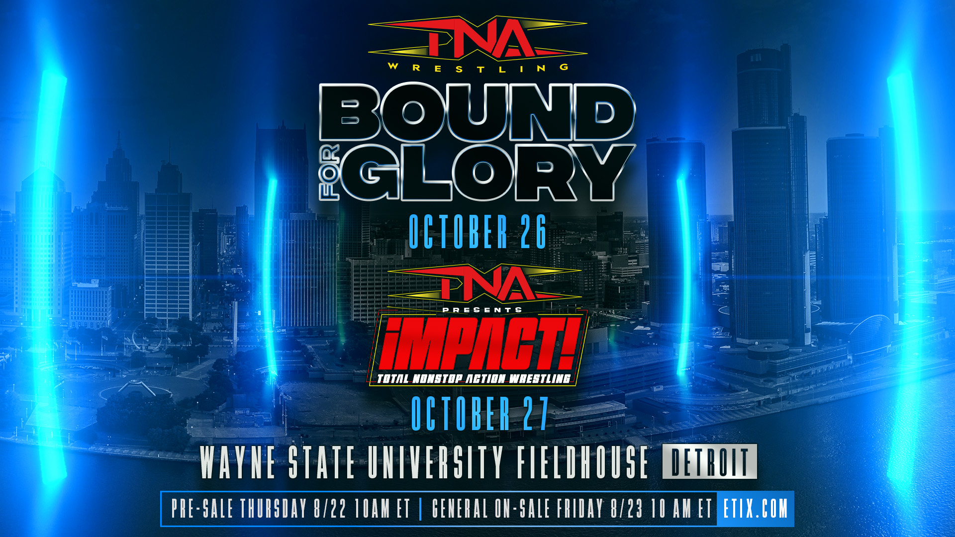 BFG News & Perks For Power Slam Front-Row Ticket-Buyers and Suplex Second-Row Ticket-Buyers – TNA Wrestling