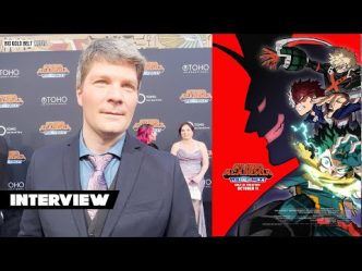 Clifford Chapin Interview | "My Hero Academia: You're Next" Red Carpet Premiere