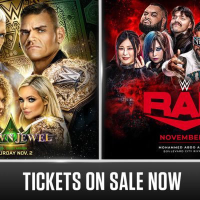 Crown Jewel and WWE Raw tickets available now