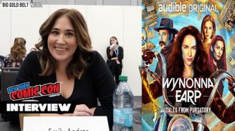 Emily Andras Interview | Audible's Wynonna Earp: Tales from Purgatory | NYCC 2024