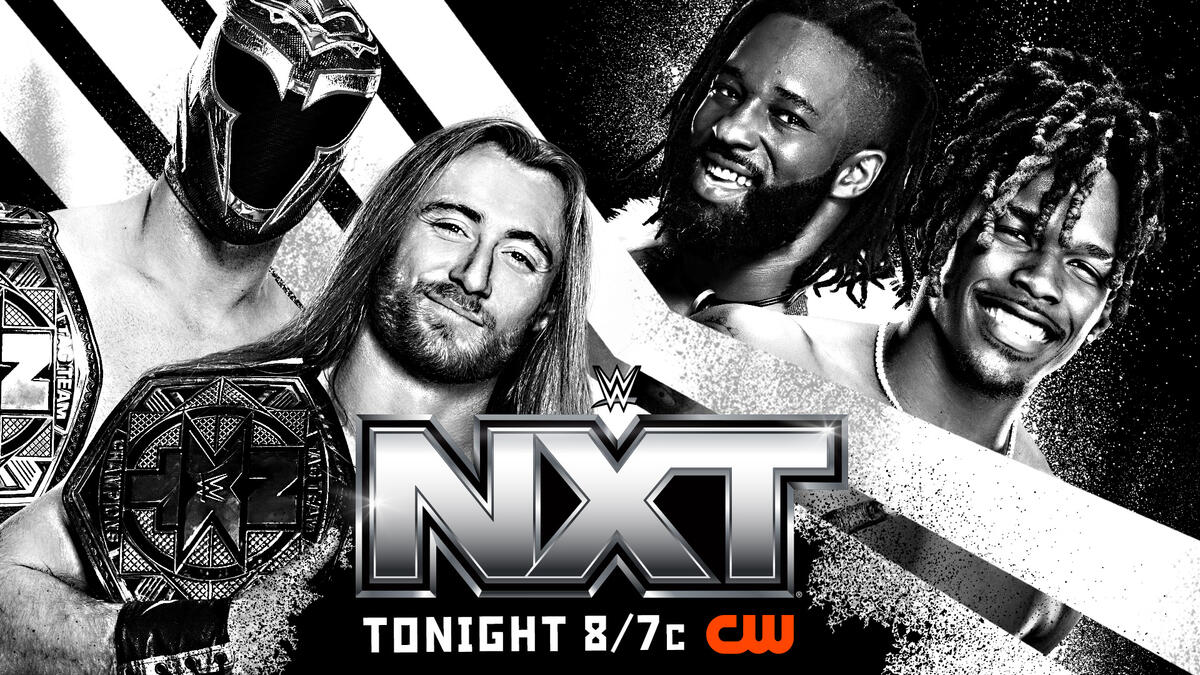 Je’Von Evans & Cedric Alexander challenge Nathan Frazer & Axiom for the NXT Tag Team Title