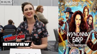 Katherine Barrell Interview | Audible's Wynonna Earp: Tales from Purgatory | NYCC 2024