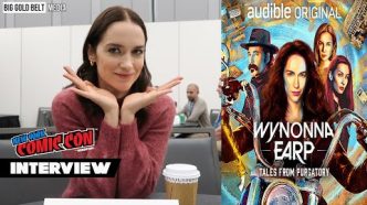 Melanie Scrofano Interview | Audible's Wynonna Earp: Tales from Purgatory | NYCC 2024