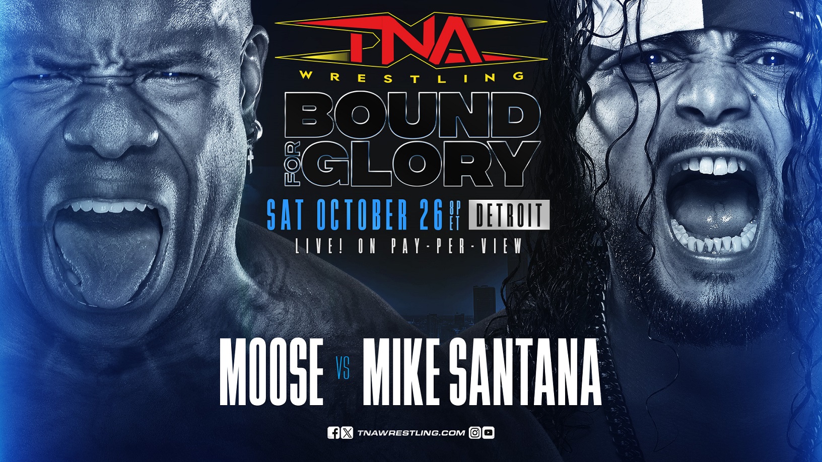 Mike Santana Gets His Hands on Moose in Bound For Glory Singles Clash – TNA Wrestling