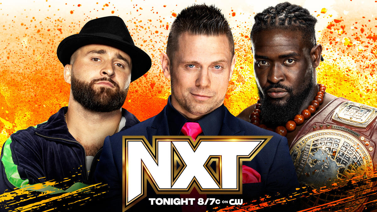 ‘Miz TV’ comes to NXT with guests Oba Femi and Tony D’Angelo