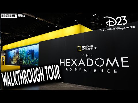 National Geographic: Hexadome Experience Booth Tour | D23 Expo 2024