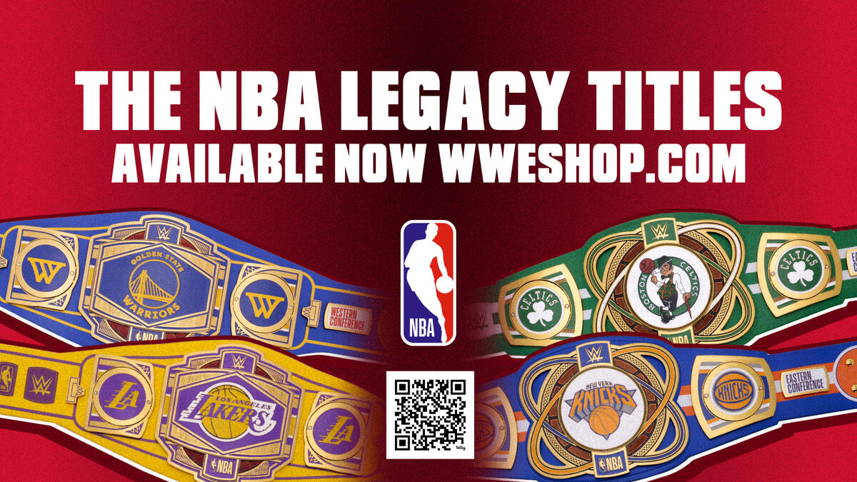 Officially licensed NBA Legacy WWE Title belts available ahead of 2024-25 Season