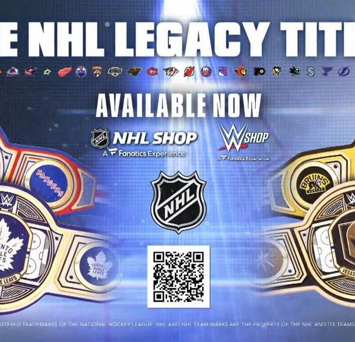 Officially licensed NHL legacy title belts available ahead of 2024-25 NHL season