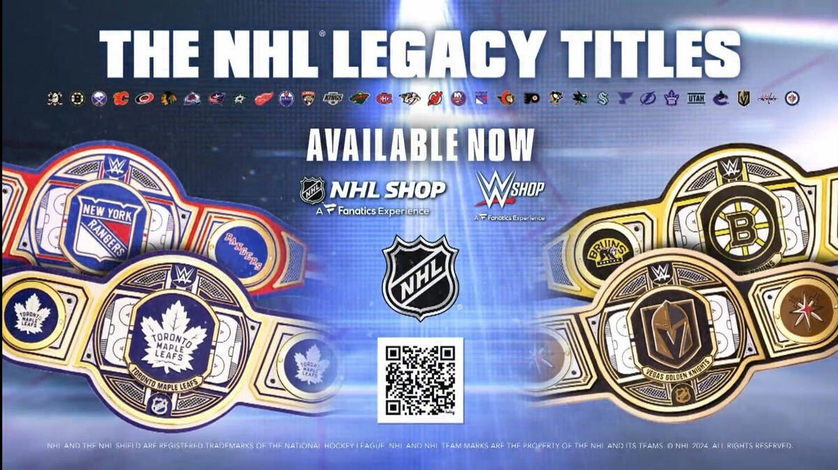 Officially licensed NHL legacy title belts available ahead of 2024-25 NHL season