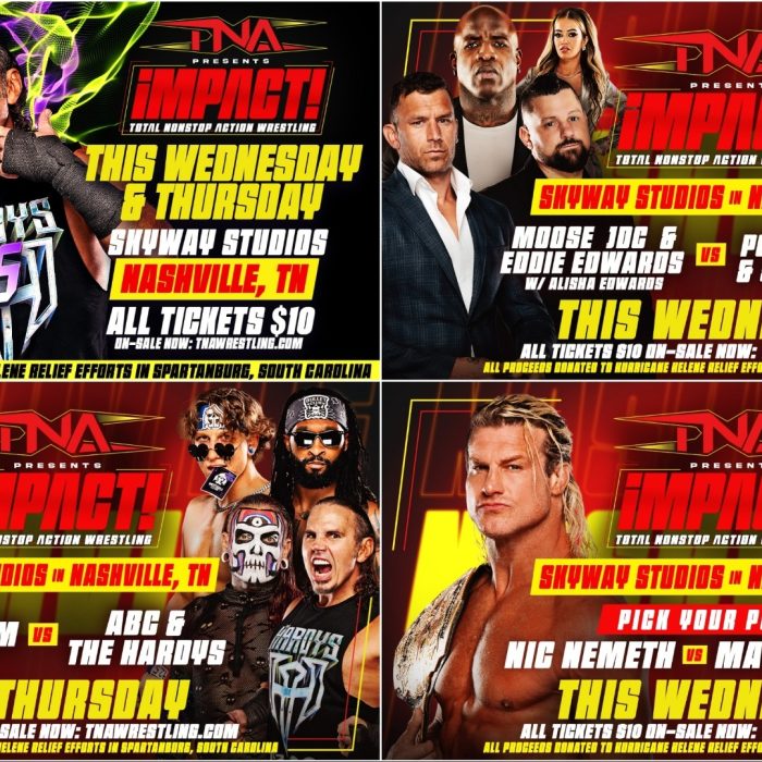 Preview the Lineup for TNA iMPACT! in Nashville this Wednesday & Thursday – TNA Wrestling