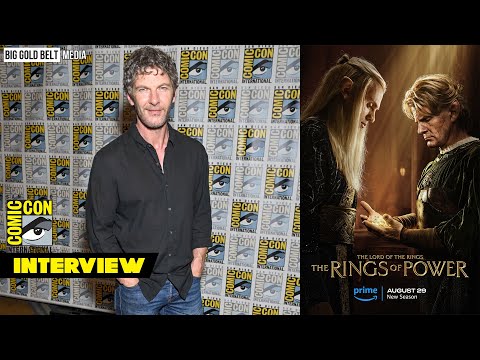 Sam Hazeldine Interview | The Lord of the Rings: The Rings of Power Season 2 | SDCC