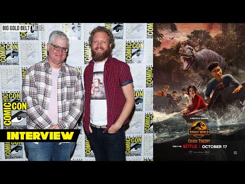 Scott Kreamer & Aaron Hammersley Interview | Netflix’s Jurassic World: Chaos Theory | SDCC 2024