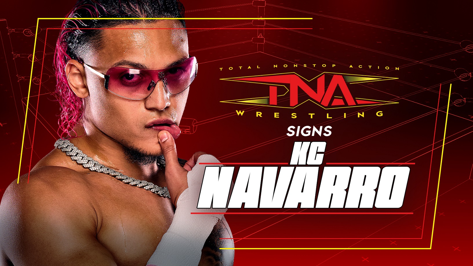 TNA Wrestling Signs KC Navarro – TNA Wrestling