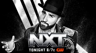 Tony D’Angelo celebrates his NXT North American Championship victory