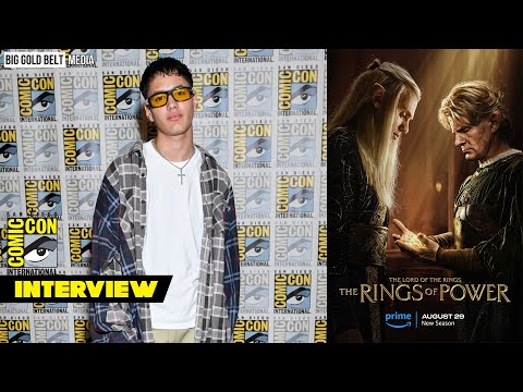 Tyroe Muhafidin Interview | The Lord of the Rings: The Rings of Power Season 2 | SDCC