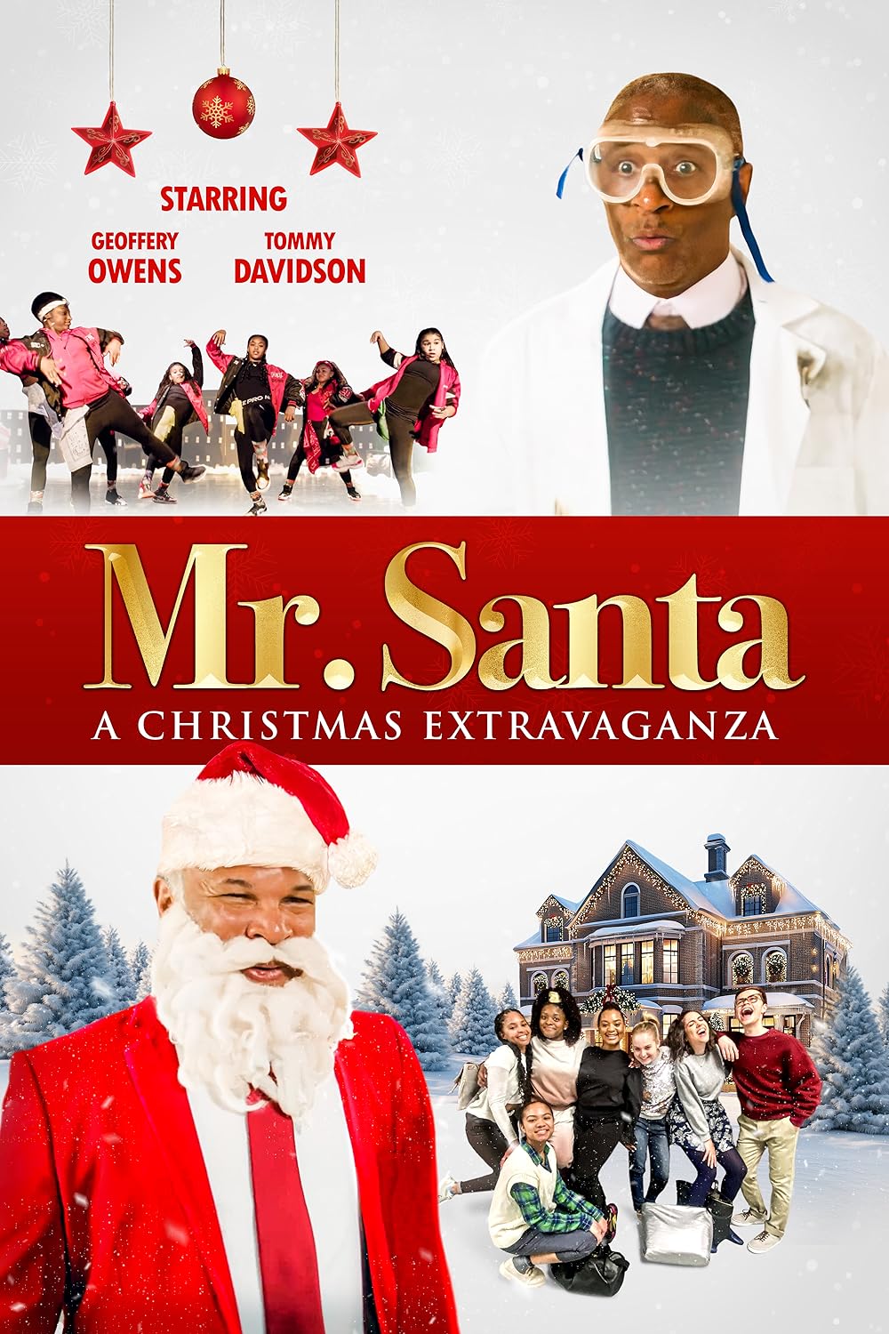 TOMMY DAVIDSON AND GEOFFREY OWENS Star in MR. SANTA: A CHRISTMAS EXTRAVAGANZA