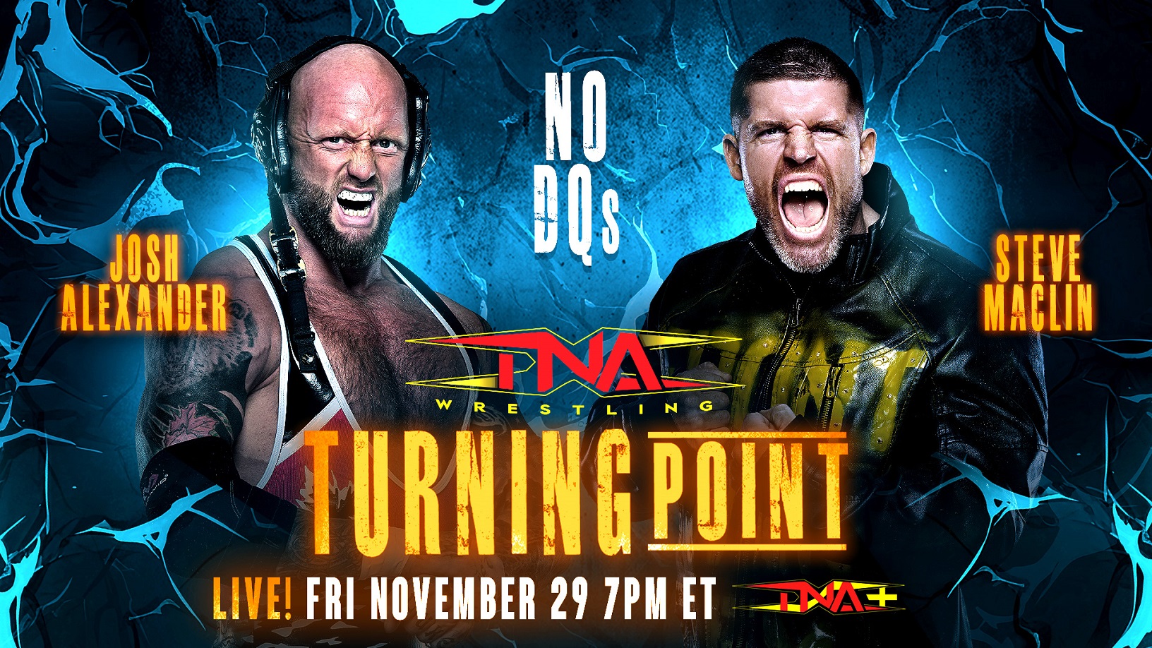 Explosive Rivalry Between Alexander & Maclin Continues With No Disqualifications at Turning Point – TNA Wrestling