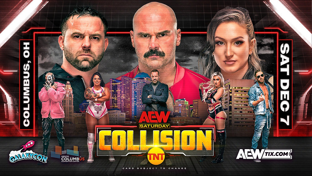 GalaxyCon Columbus To Host Live AEW Collision On December 7