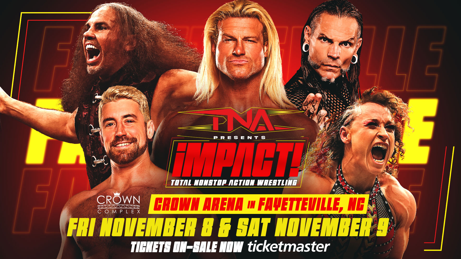 Jeff & Matt Hardy Preview The TNA Wrestling Shows in Fayetteville, N.C., Set For November 8-9 – TNA Wrestling