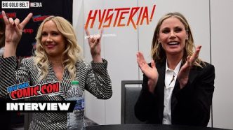 Julie Bowen & Anna Camp Interview | Peacock’s "HYSTERIA!" | NYCC 2024