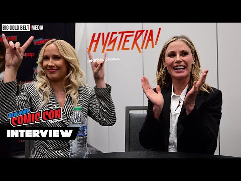 Julie Bowen & Anna Camp Interview | Peacock’s “HYSTERIA!” | NYCC 2024