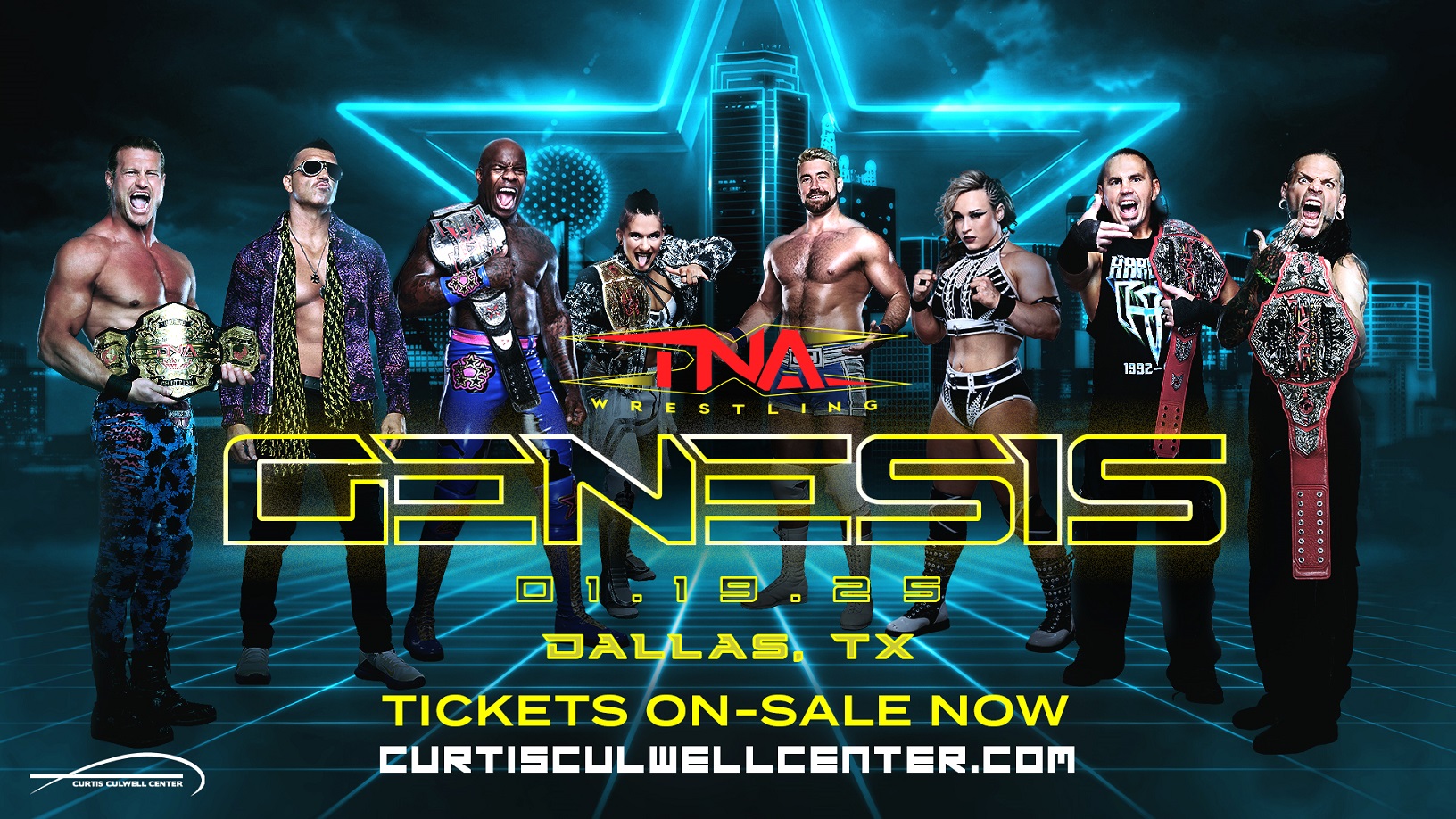 Tickets On-Sale Now For Genesis in Dallas & iMPACT! LIVE in San Antonio This January – TNA Wrestling