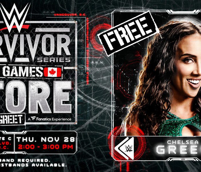 WWE Survivor Series: WarGames Store comes to Vancouver