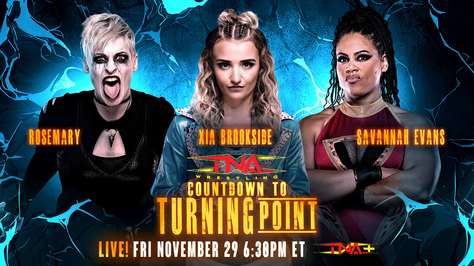 Xia Brookside, Savannah Evans & Rosemary Collide on Countdown to Turning Point – TNA Wrestling