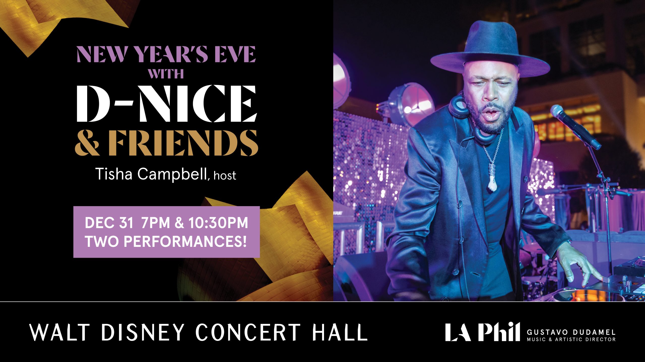 Ring in 2025 with DJ D-Nice at LA Phil’s Club Quarantine Live New Year’s Eve Celebration