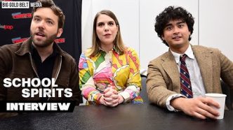Behind the Scenes with the Stars of 'School Spirits' Season 2 at NYCC 2024