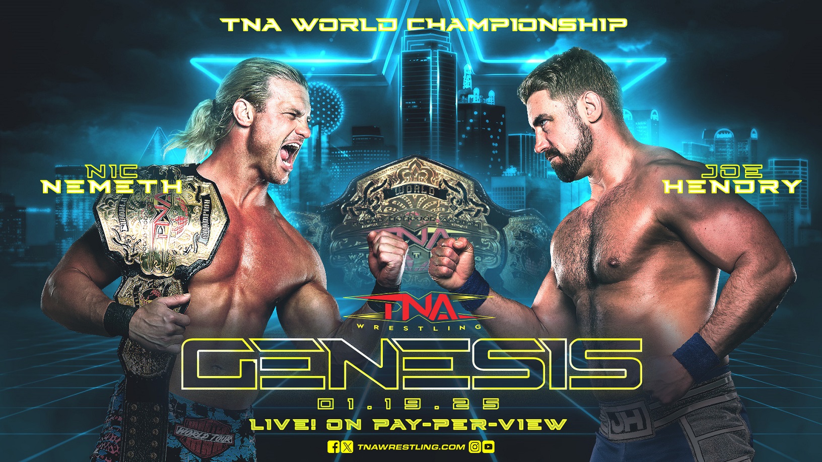 Joe Hendry Earns TNA World Championship Rematch vs. Nic Nemeth at Genesis – TNA Wrestling