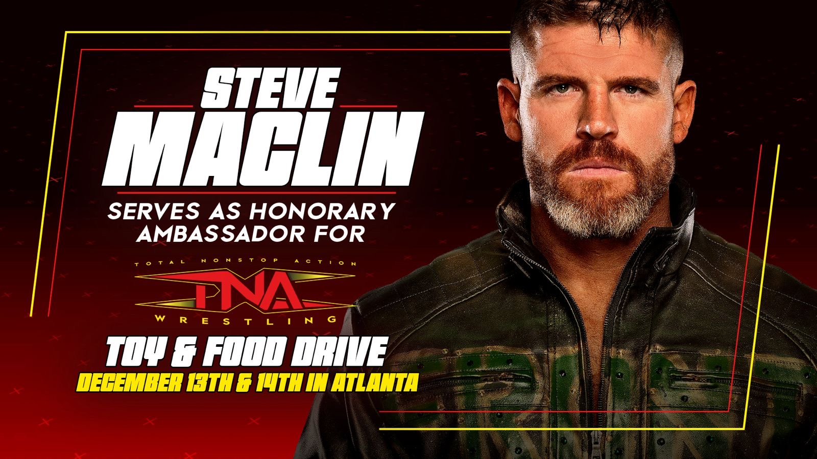 TNA Wrestling Annual Holiday Toy & Food Drive Helps The Needy in Atlanta – TNA Wrestling