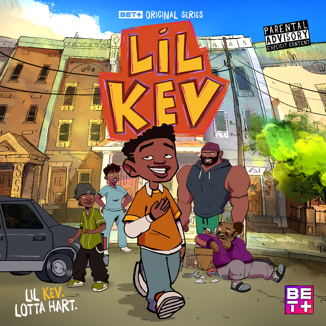 “LIL KEV” ADULT ANIMATED COMEDY INSPIRED BY KEVIN HART’S CHILDHOOD IN NORTH PHILADELPHIA, SET FOR BET+