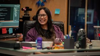 Charlotte Nicdao and David Hornsby Mythic Quest Interview