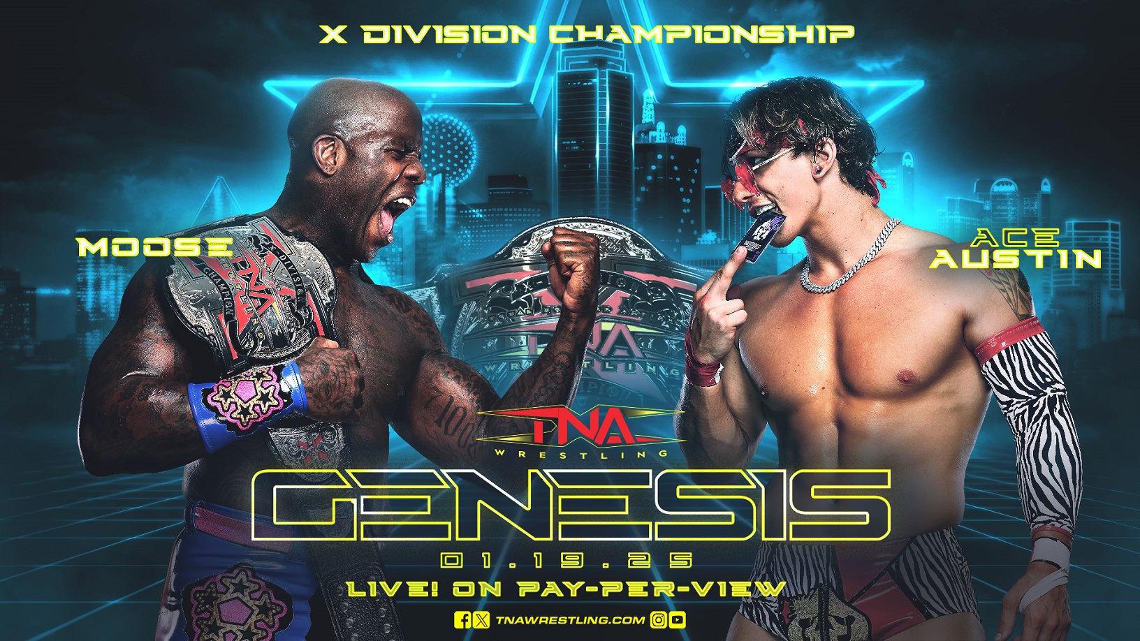 Ace Austin to Challenge X-Division Champion Moose at Genesis – TNA Wrestling