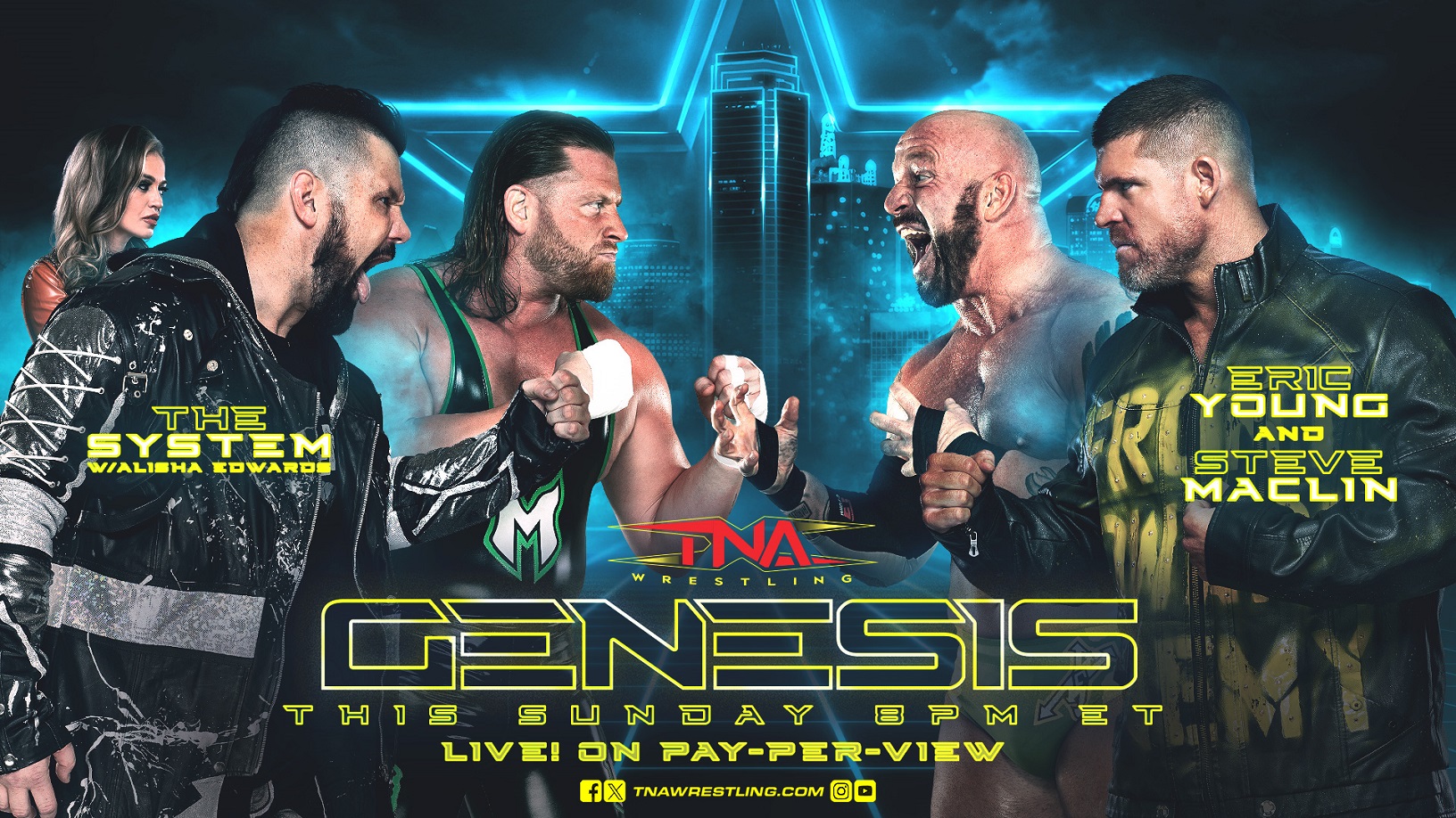 Eric Young & Steve Maclin Look to Break The System at TNA Genesis – TNA Wrestling