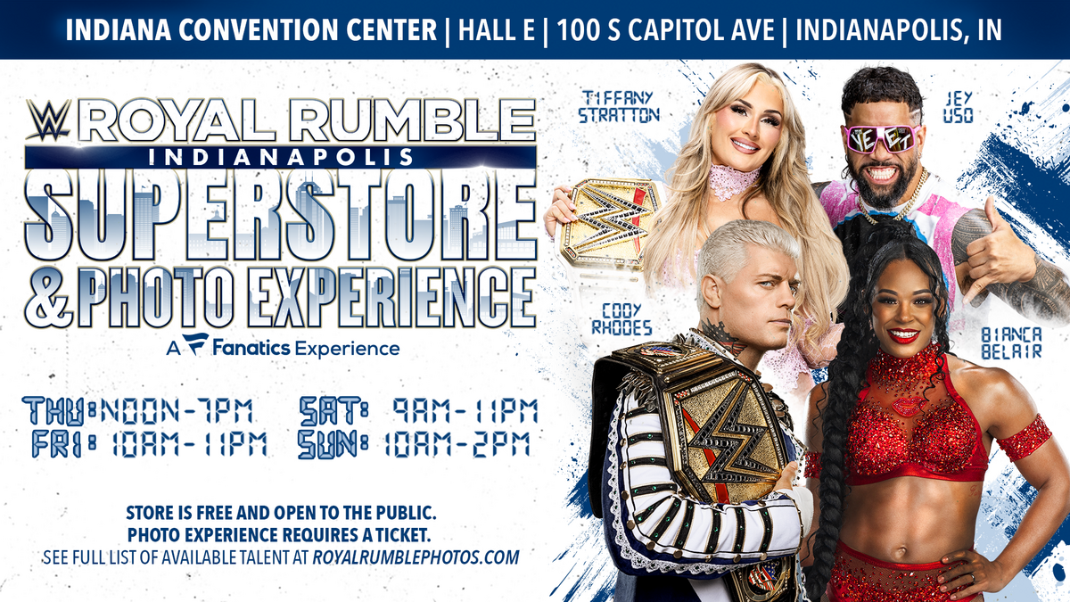 Royal Rumble Superstore and Photo Experience comes to Indianapolis