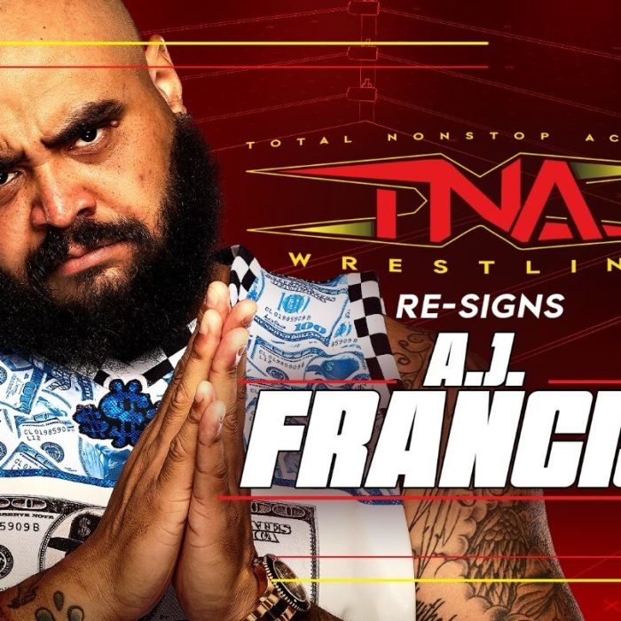 TNA Wrestling Re-signs A.J. Francis – TNA Wrestling